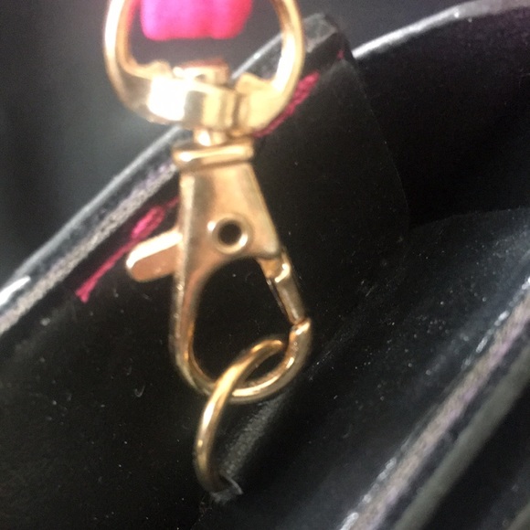 Boho - Bag - Suede & Pink - ID Holder - Picture 5 of 5